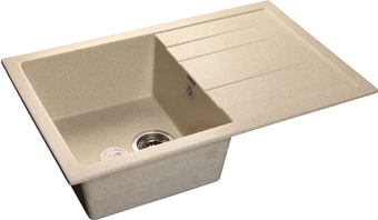 Кухонная мойка GranFest Quadro GF-Q780L (белый)