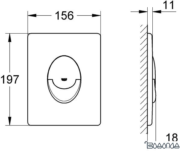 Grohe Skate Air 38505SH0 (альпин-белый)