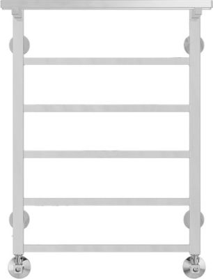 Полотенцесушитель TERMINUS Контур П6 с полкой (530x700)