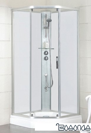 Душевая кабина Bravat Waterfall 90x90 [N10806]