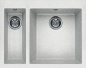 Кухонная мойка Elleci Quadra 150 Bianco Pietra G52