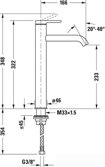 Смеситель Duravit C11040002010
