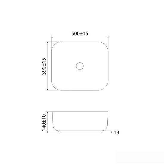 Умывальник IDDIS Bridge BRIWS05i27 фото 2
