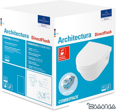 Унитаз Villeroy & Boch Architectura [4687 HR01] фото 4