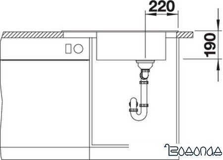 Кухонная мойка Blanco Elon XL 6 S (серый беж) 524841 фото 4 Кухонная мойка Blanco Elon XL 6 S (серый беж) 524841 фото 4