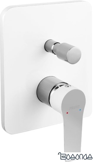 Смеситель Ferro Adore BDR7P (белый/хром)