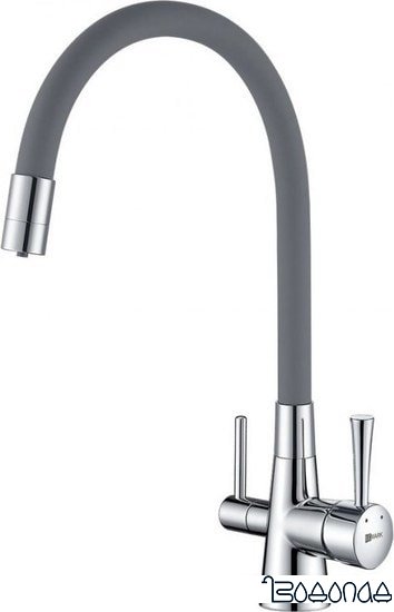 Смеситель Lemark Comfort LM3075C (хром/серый)