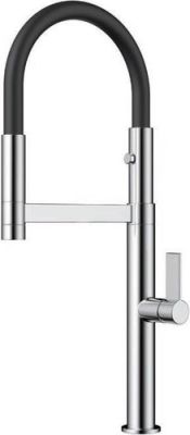 Смеситель Omoikiri Osaka C-BL (хром/черный)