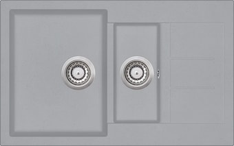 Кухонная мойка Aquasanita Tesa SQT151AW (светло-серый 221)