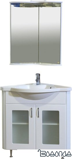 Misty Тумба под умывальник Аквалина 60 (белый) фото 4