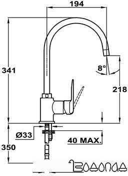 Смеситель TEKA Inca