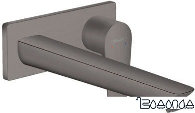 Смеситель Hansgrohe Talis E 71734340 (черный хром) фото 1