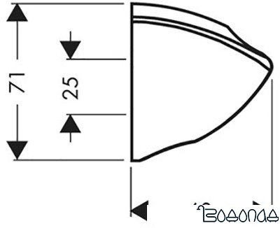 Держатель душевой лейки Hansgrohe Porter’C 27521000 фото 2