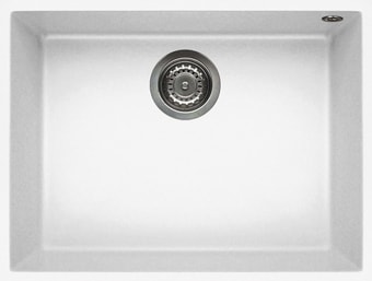 Кухонная мойка Elleci Quadra 110 Undermount White K96