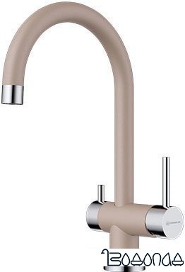 Смеситель Omoikiri Yamada-SA (бежевый)