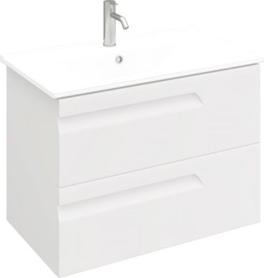 Laparet Тумба под умывальник Atlas 80 (белый матовый)