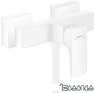 Смеситель Hansgrohe Metropol 32560700 (белый матовый)