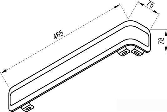 Держатель для полотенца Ravak X000001376