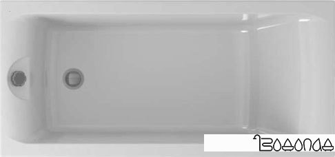 Ванна Eurolux Qwatry 150x70