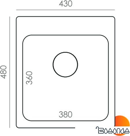 Кухонная мойка Quartz Bond 430 (уголь) фото 3 Кухонная мойка Quartz Bond 430 (уголь) фото 3
