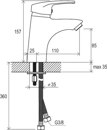 Смеситель Ravak Neo-NO 012.00 [X070023] фото 4