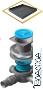 Сифон Pestan Confluo Standard Ceramic 3 Gold