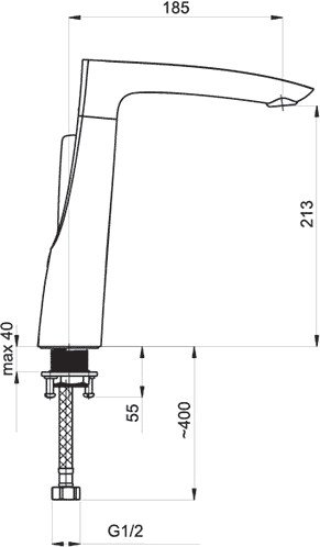 Смеситель Rubineta Aero-33 (540034)