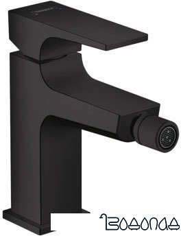Смеситель Hansgrohe Metropol 32520670 (черный матовый)
