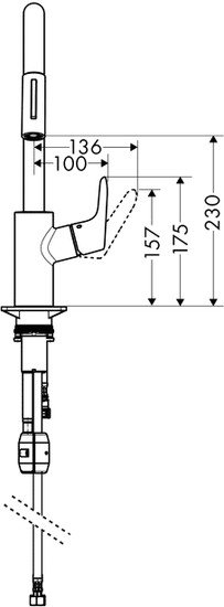 Смеситель Hansgrohe Focus 31815800
