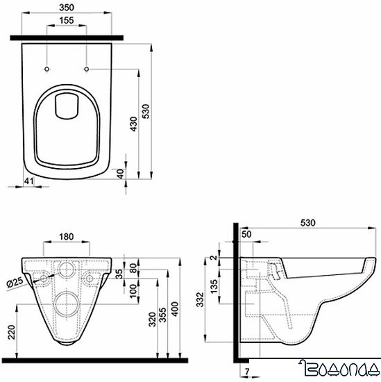 Унитаз Kolo Nova Pro [M33123]