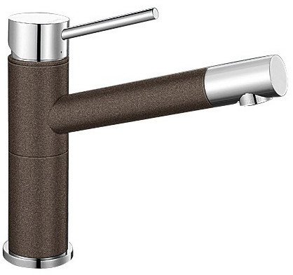 Смеситель Blanco Alta Compact Silgranit (кофе) [515324]