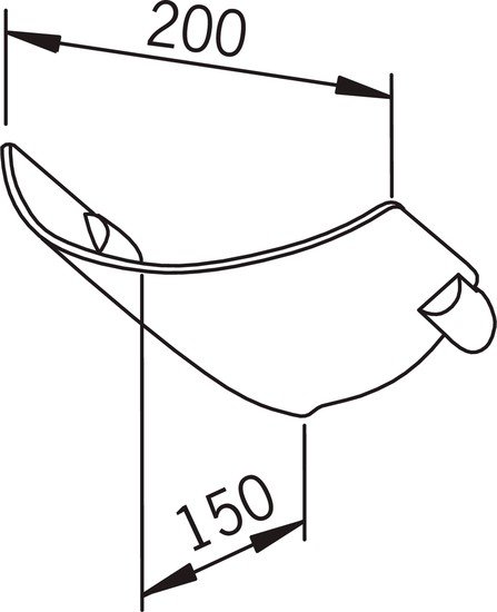 Мыльница Oras Hydra 253080