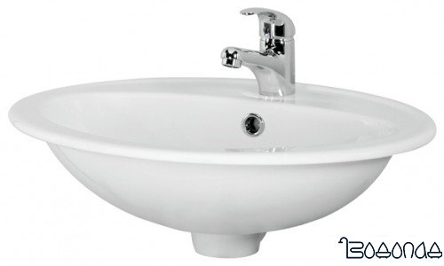 Умывальник Cersanit Calla 54 54x43 фото 1