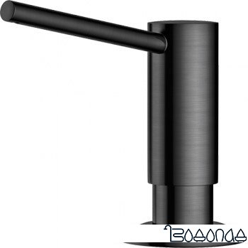 Дозатор Omoikiri OM-02-PVD-GM (вороненая сталь) фото 1