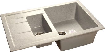 Кухонная мойка GranFest GF-Q775KL (серый) Кухонная мойка GranFest GF-Q775KL (серый)