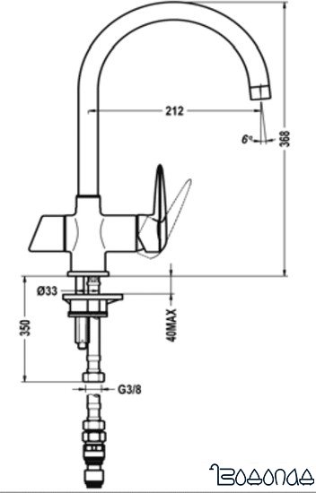Смеситель TEKA OS 200 (18.200.02.00)