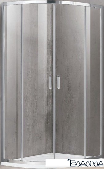 Душевой уголок Adema Glass Line-100 (прозрачное стекло)