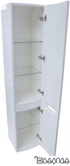 Аква Родос Шкаф-пенал Хедвей 35 (подвесной)