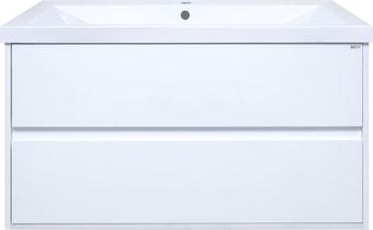 Мебель для ванных комнат Misty тумба под умывальник Алиса-90 подвесная