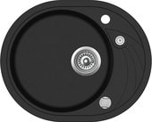 Кухонная мойка Aquasanita Clarus SR102AW (black metallic 601) Кухонная мойка Aquasanita Clarus SR102AW (black metallic 601)