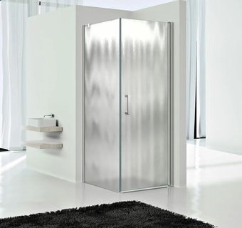 Душевой уголок Vincea Orta VSR-1O8080CH-L (хром/шиншилла)