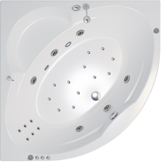 Ванна Triton Троя гидромассажная 150x150 Премиум