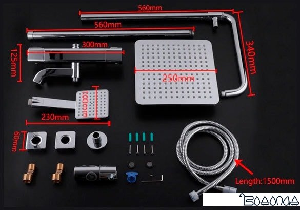 Душевая система Gappo G2491 фото 3