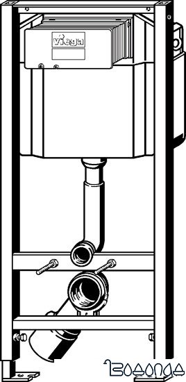 Инсталляция для унитаза Viega Eco [606688]