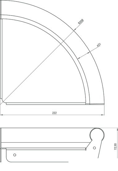 Держатель для полотенца Deante Vital NIV B41K (черный) фото 3