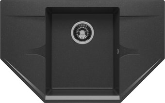Кухонная мойка Polygran Riff-800 (черный 16) Кухонная мойка Polygran Riff-800 (черный 16)