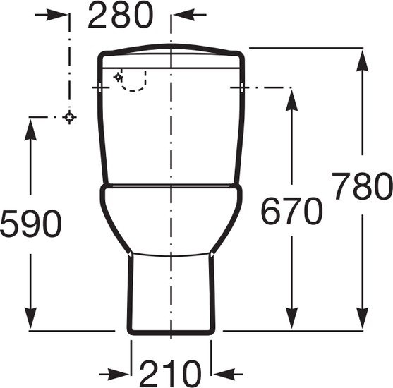 Унитаз Roca Victoria [342399000] фото 4