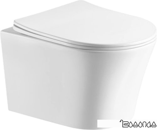 Унитаз CeramaLux 2619E (белый глянцевый)