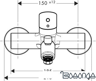Смеситель Hansgrohe Talis S 72400000