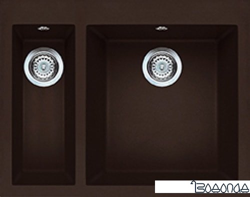 Кухонная мойка Elleci Quadra 150 Espresso 78